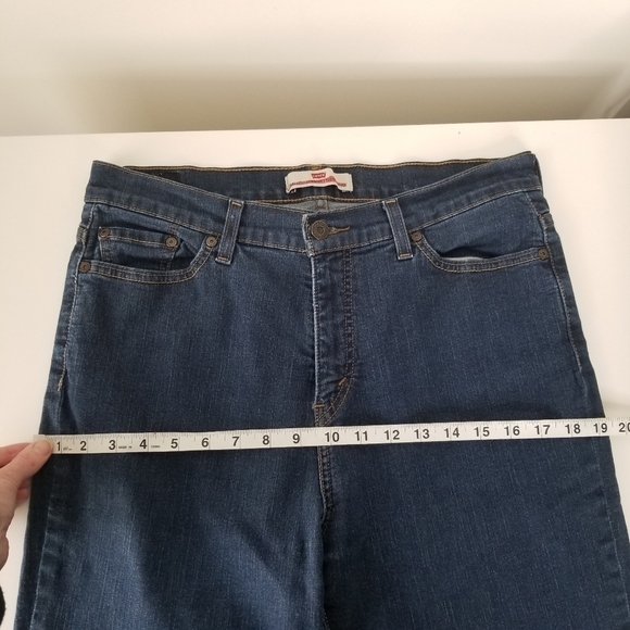 Levi's Perfectly Slimming 512 Bootcut Denim Jeans Size 16M - Picture 8 of 14